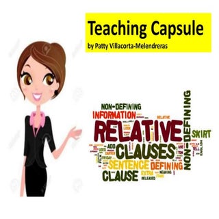 Teaching Capsule: Relative (Adjecti...