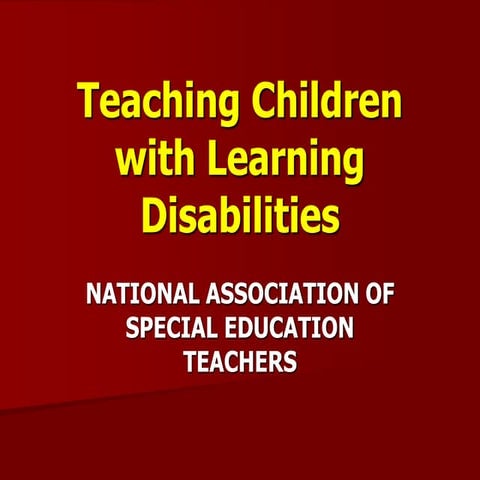 Teaching_Children_with_Learning_Disabilities.ppt