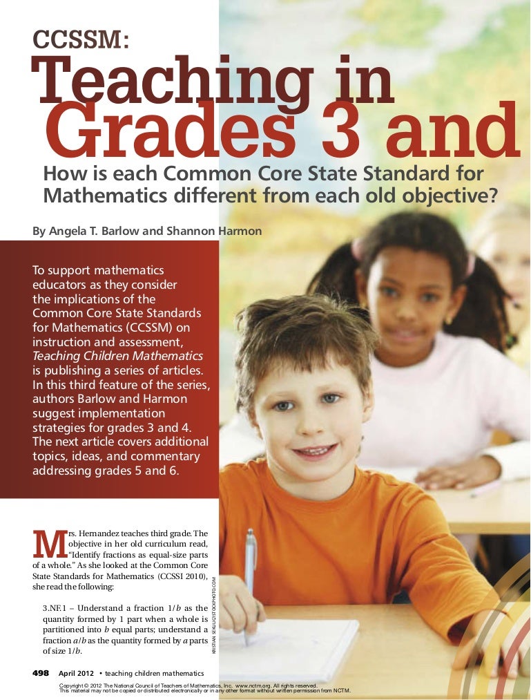 Teaching Common Core Math