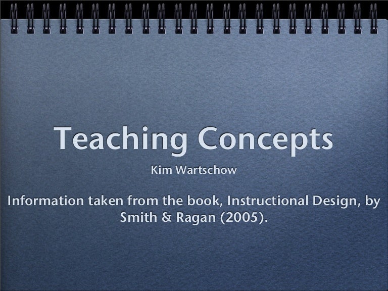 Teaching Concepts