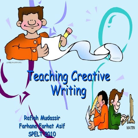 Teaching Creative Writing