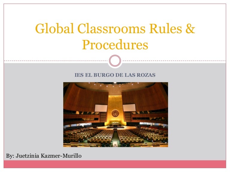 Teaching gc rules and procedures