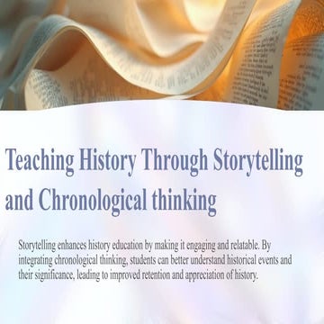 Teaching Methods and Approaches in History | PPTX