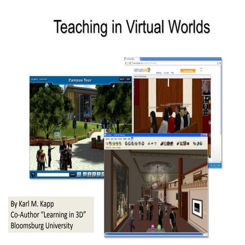 Teaching in 3D: Tips, Ideas and Concepts