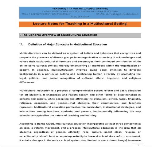 ___Teaching in a Multicultural Setting - Lecture Notes.pdf