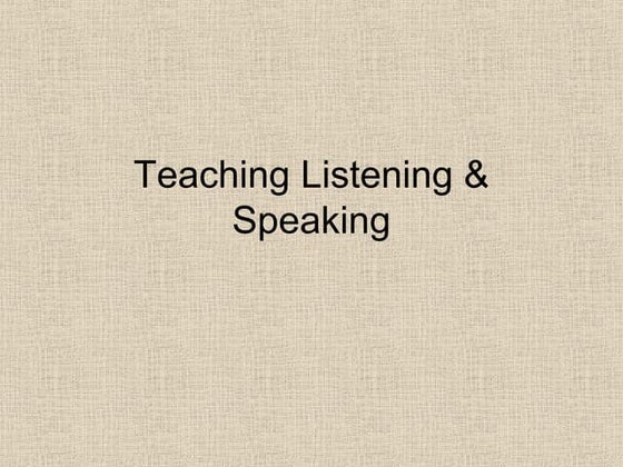 Speaking strategies | PPT