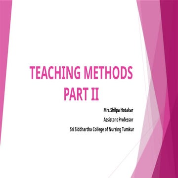 Comprehensive Teaching Methods in Nursing: Skill Labs and Simulation ...