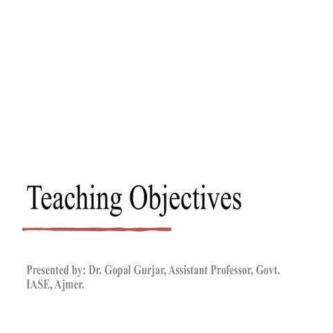 Teaching_Objectives_Bloom's_taxonomy_ppt