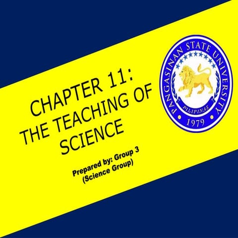teaching of science