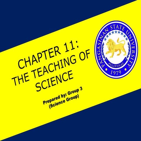 Teaching of science