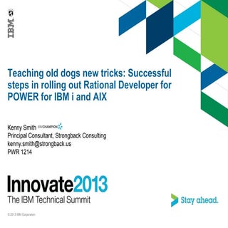 Teaching old dogs new tricks with R...