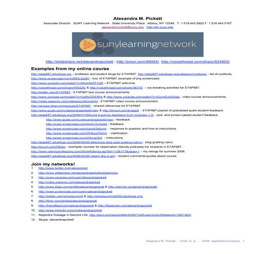 Chile 2009 - US State Department Speaker program and INACAP "Best Practices i...