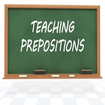 Teaching prepositions