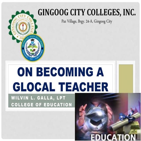 The Teaching Prof. - On Becoming a Glocal Teacher 