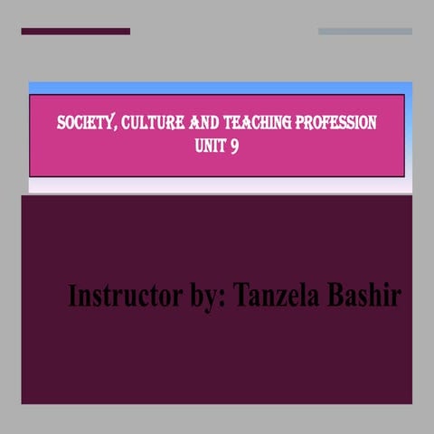 Teaching Profession -Teaching Profession Chapter 9.pptx