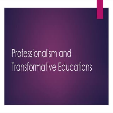 Teaching Profession Report on Professionalism .pptx