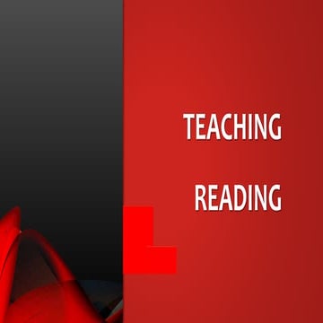TEACHING READING - INTENSIVE VS EXTENSIVE-MICROSKILLS