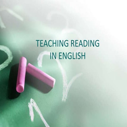 Teaching reading1