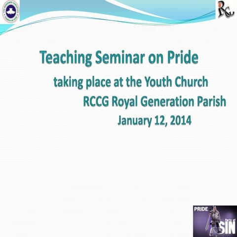 Teaching seminar on pride   12012014