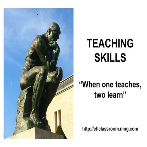 Teaching skills
