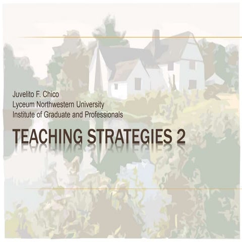 Teaching Strategy