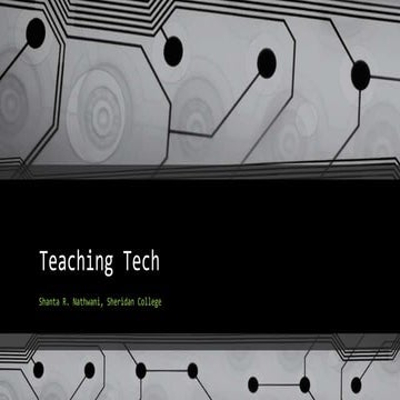 Teaching Technology at DevTO - July 28 2014