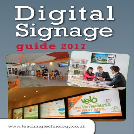 Digital Signage guide 2017
