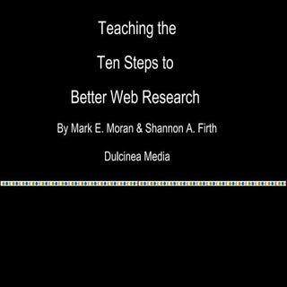 Teaching the Ten Steps to Better We...