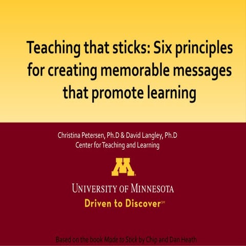 Teaching that sticks presentation v4