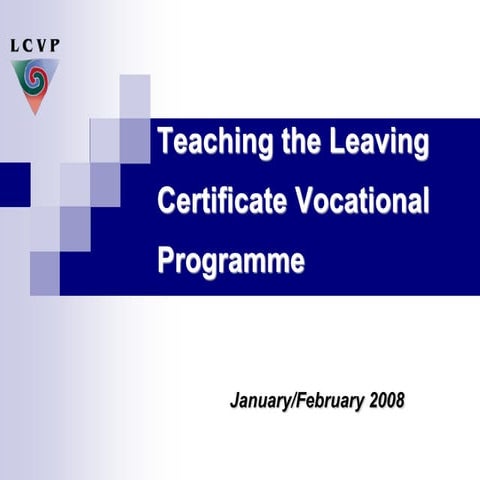 Teaching the LCVP.ppt
