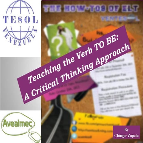 Teaching the verb To Be