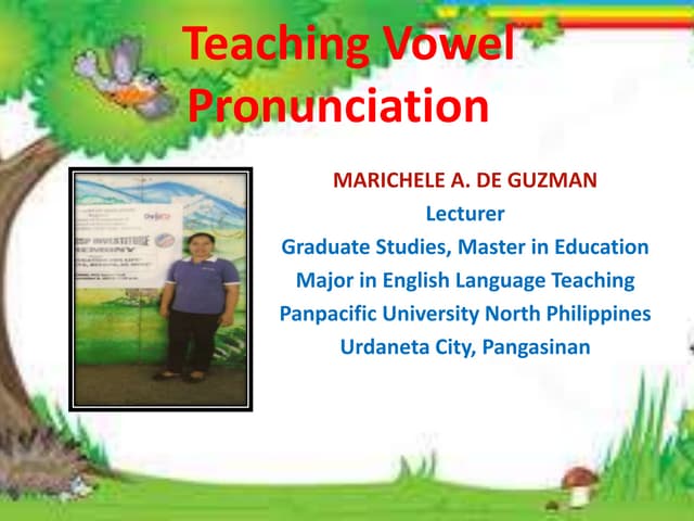 Teaching Vowel Pronunciation