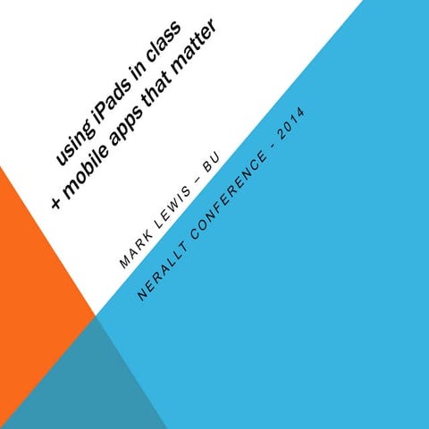 Teaching with technology3 lewis-nerallt14