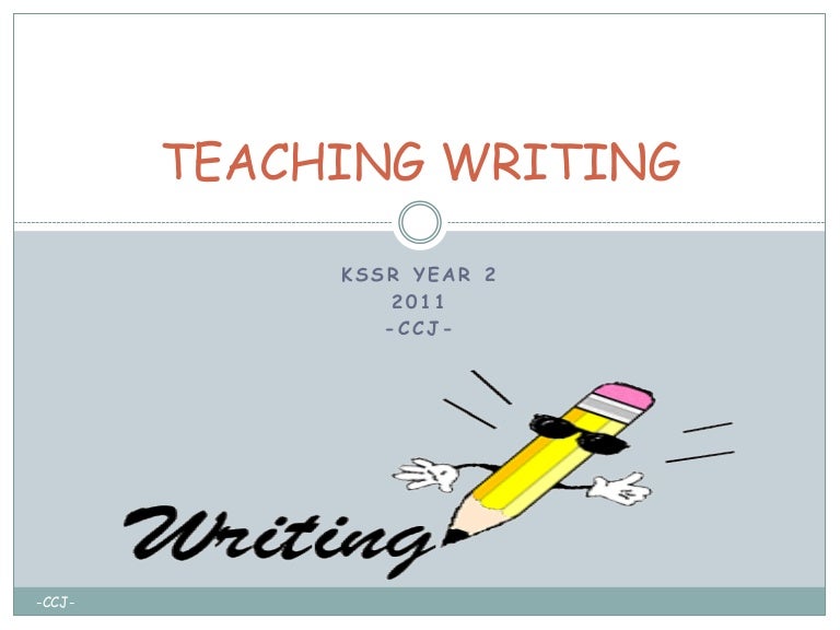Teaching writing