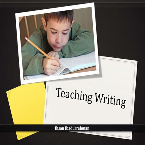 Teaching writing