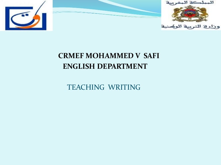 Teaching writing