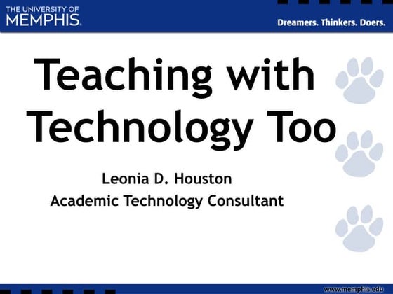Teaching With Technology Too