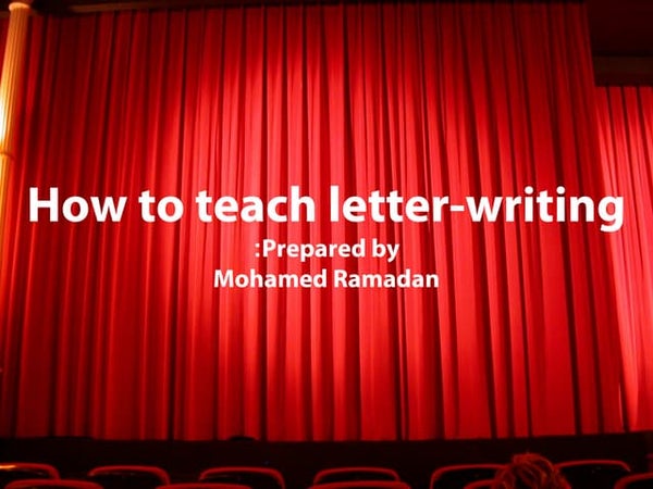 Steps Of Writing An Informal Letter steps-of-writing-an-informal-letter