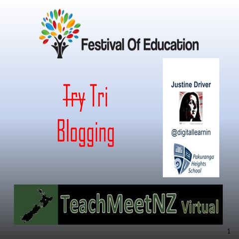 Tri-Blogging: A digital strategy to improve blogging at your school