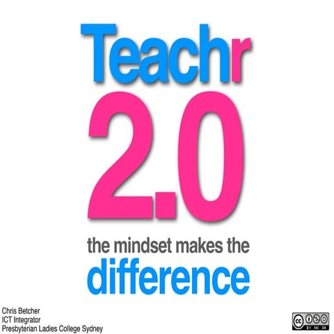 Teachr 2.0: The Mindset makes the Difference