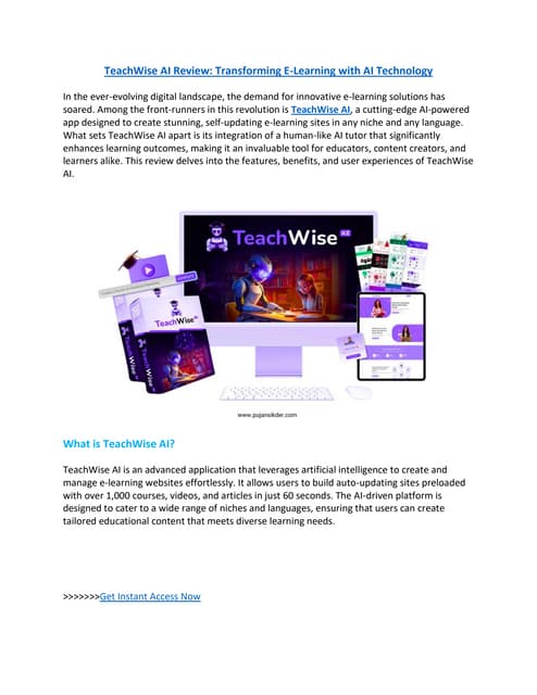 FAQ Of The TeachWise Ai Review