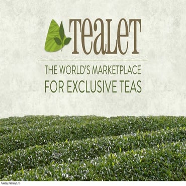Tealet - DRINK THE TEA