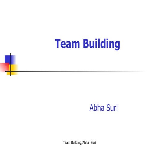 Team  Building