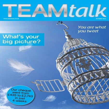 Team talk-October-2014 kleeneze | PDF