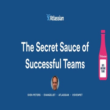 The Secret Sauce of Successful Teams