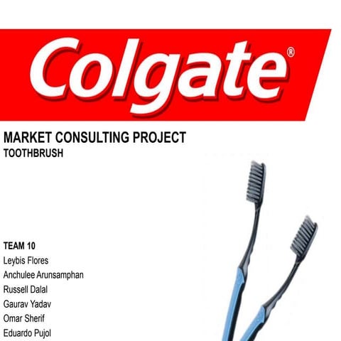Understanding customer project: Colgate toothbrush | PPTX