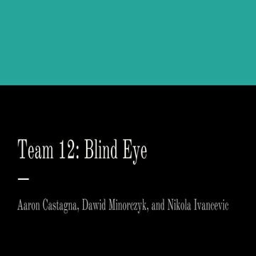 Team 12- Blind Eye.pptx