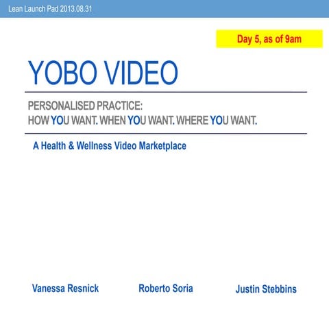 Yobo Video Team14