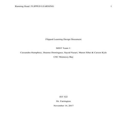 An Application Of Flipped Classroom In Mathematics Teacher Education ...