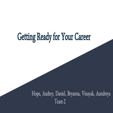 Career development ppt | PPTX